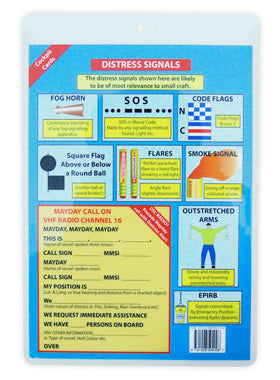Buoyage/Distress - Cockpit Card