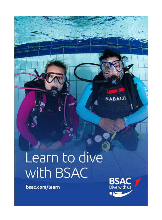 A5 Learn to dive with BSAC booklet
