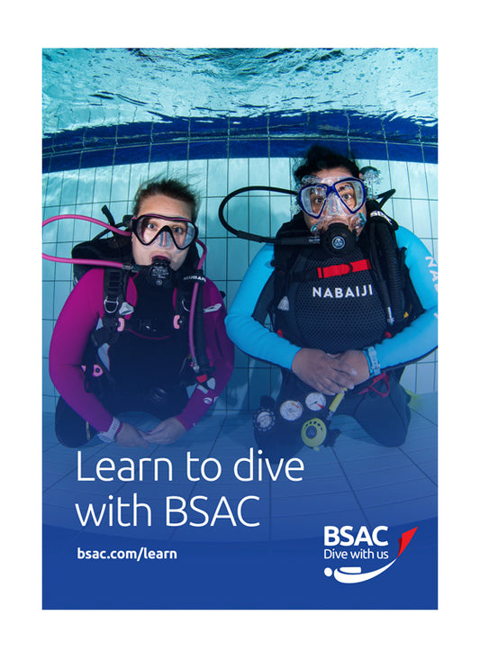 A5 Learn to dive with BSAC booklet