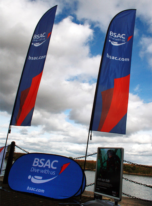 BSAC Feather flag
