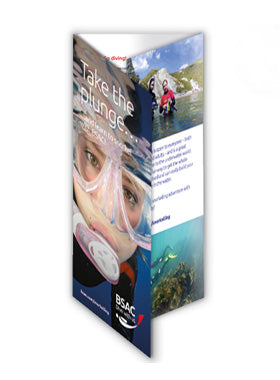 Snorkel with BSAC DL folded flyer