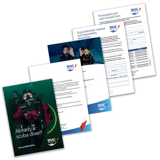 Scuba Refresher participant pack