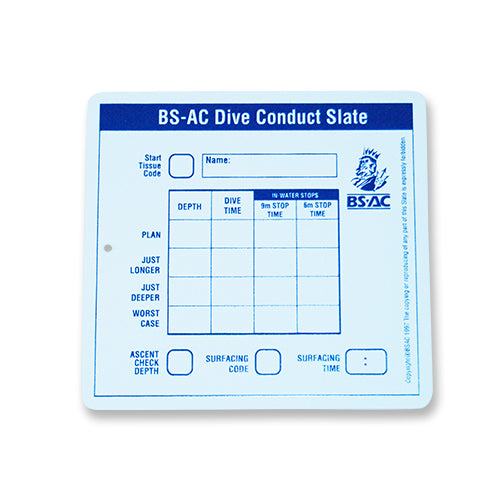 Separate Dive Conduct Slate