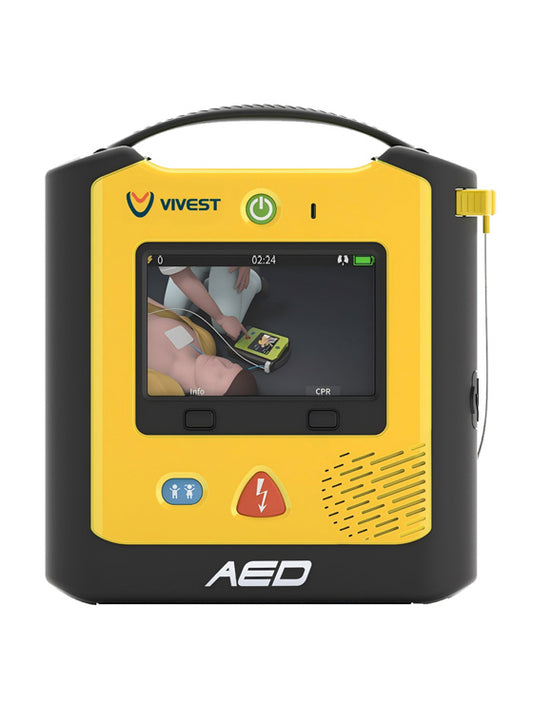 ViVest X3 AED - Advanced AED with visual screen and multi-language