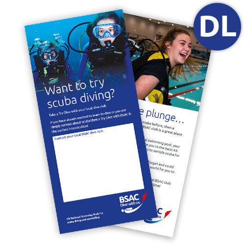 Want to try scuba diving? DL leaflet